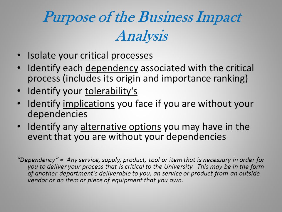 An analysis of the purpose and importance of a business plan